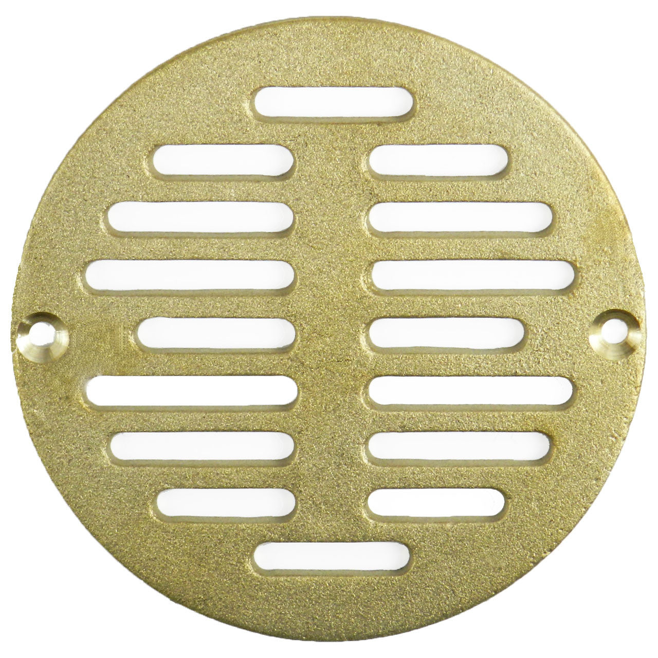 5" Polished Brass Finish Cast Strainer (SP4PB-080434500468)