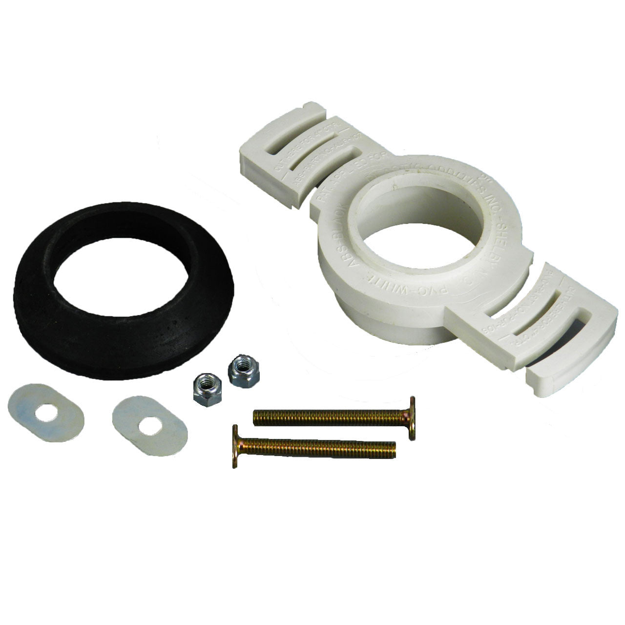 Radially Adjustable Plastic Urinal Flange