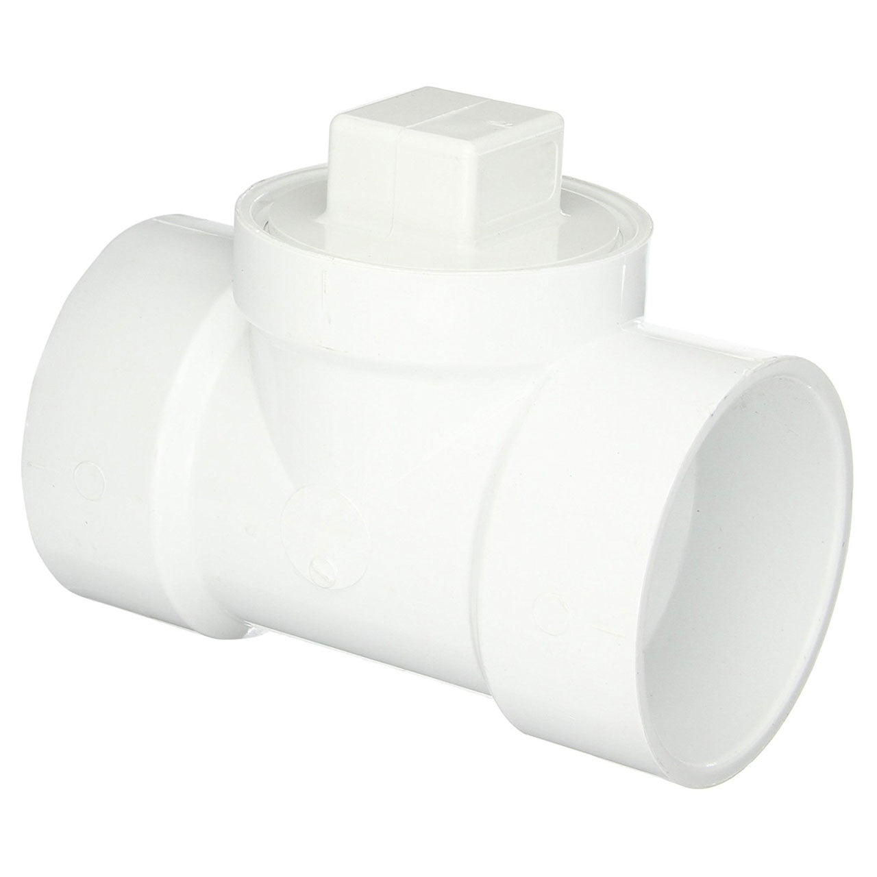 1-1/2" PVC DWV Cleanout Tee with Cleanout Plug