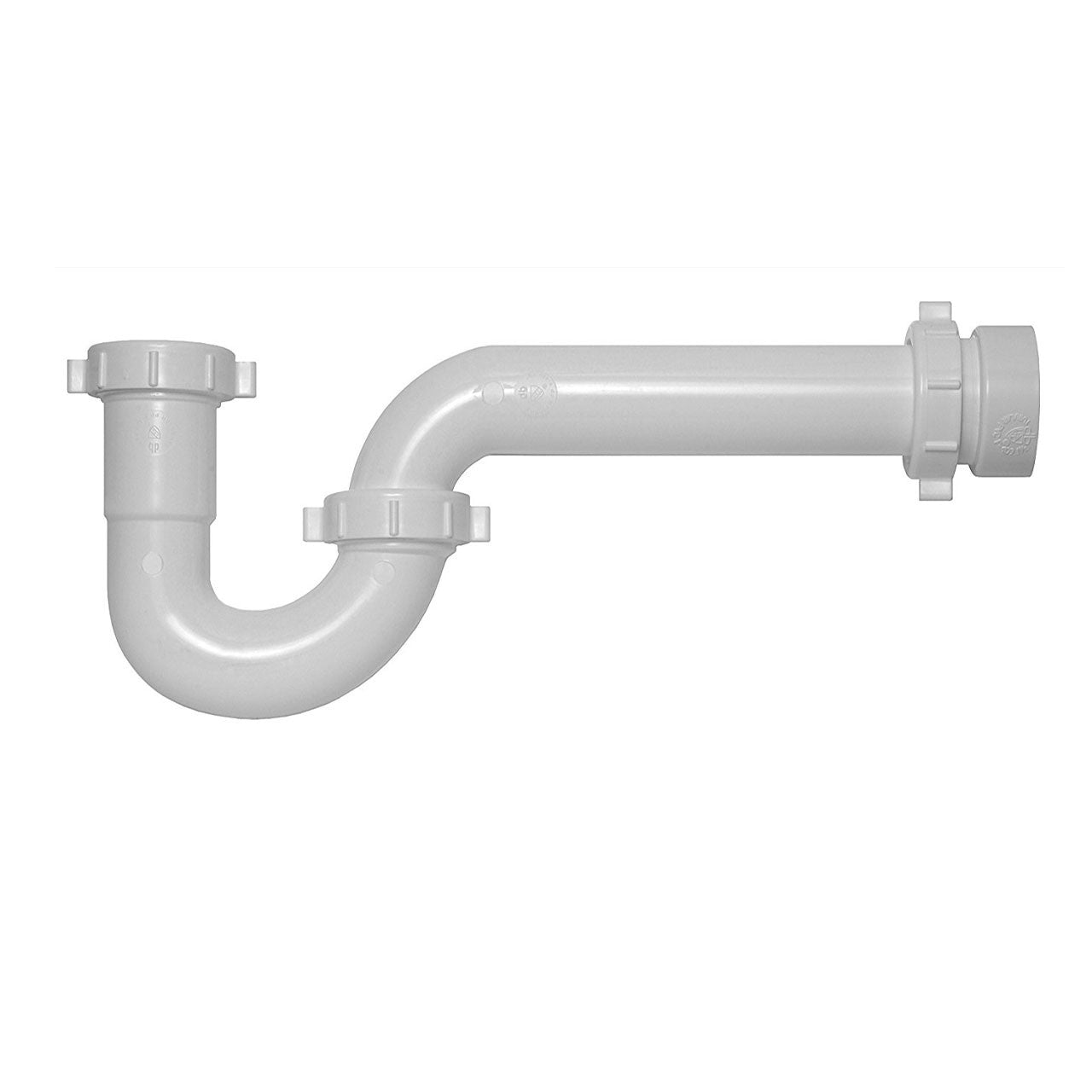P-Trap Plastic with optional Trap Adapter - SALE 40% off