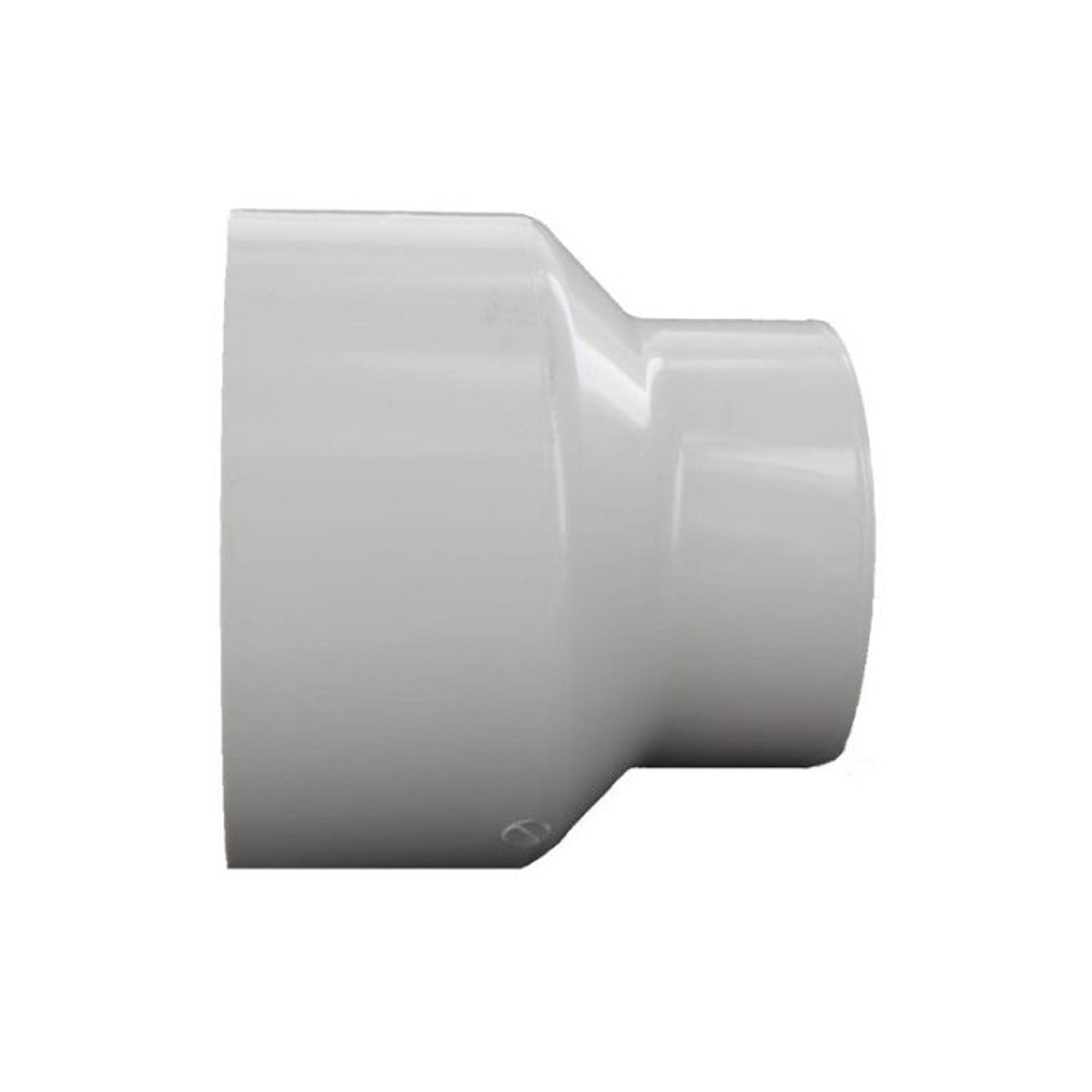 3" x 2" PVC DWV Increaser Reducer Coupling (Hub x Hub)