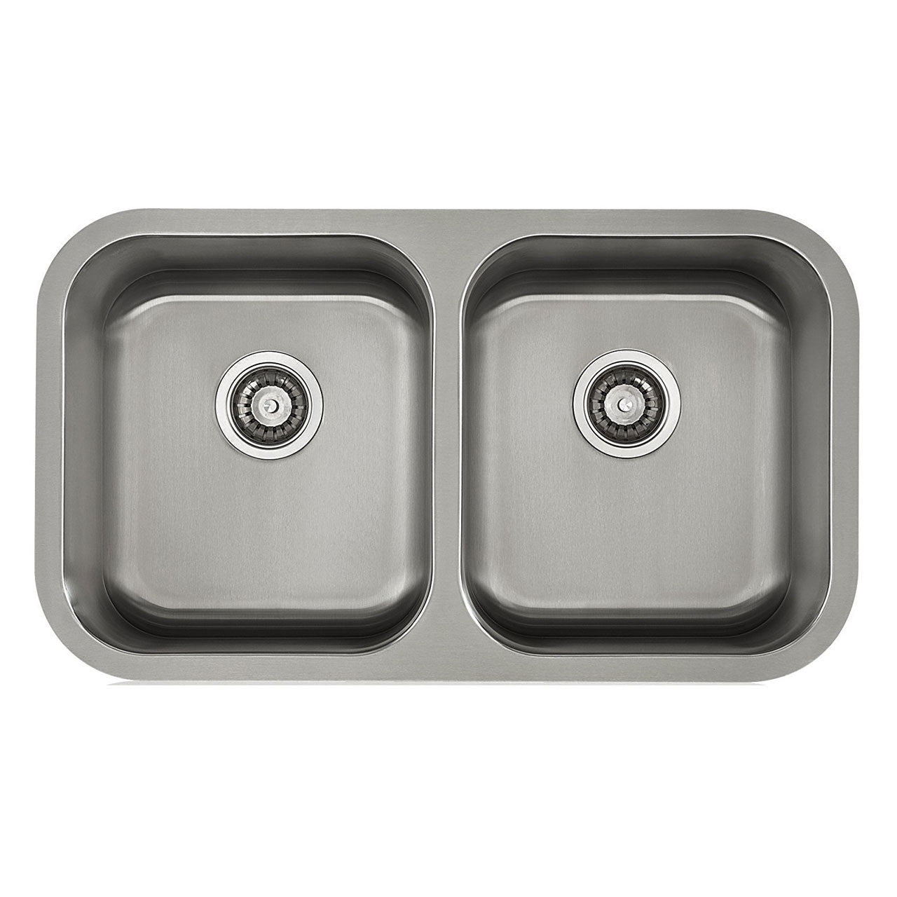 Undermount Sink Stainless Steel Double Bowl