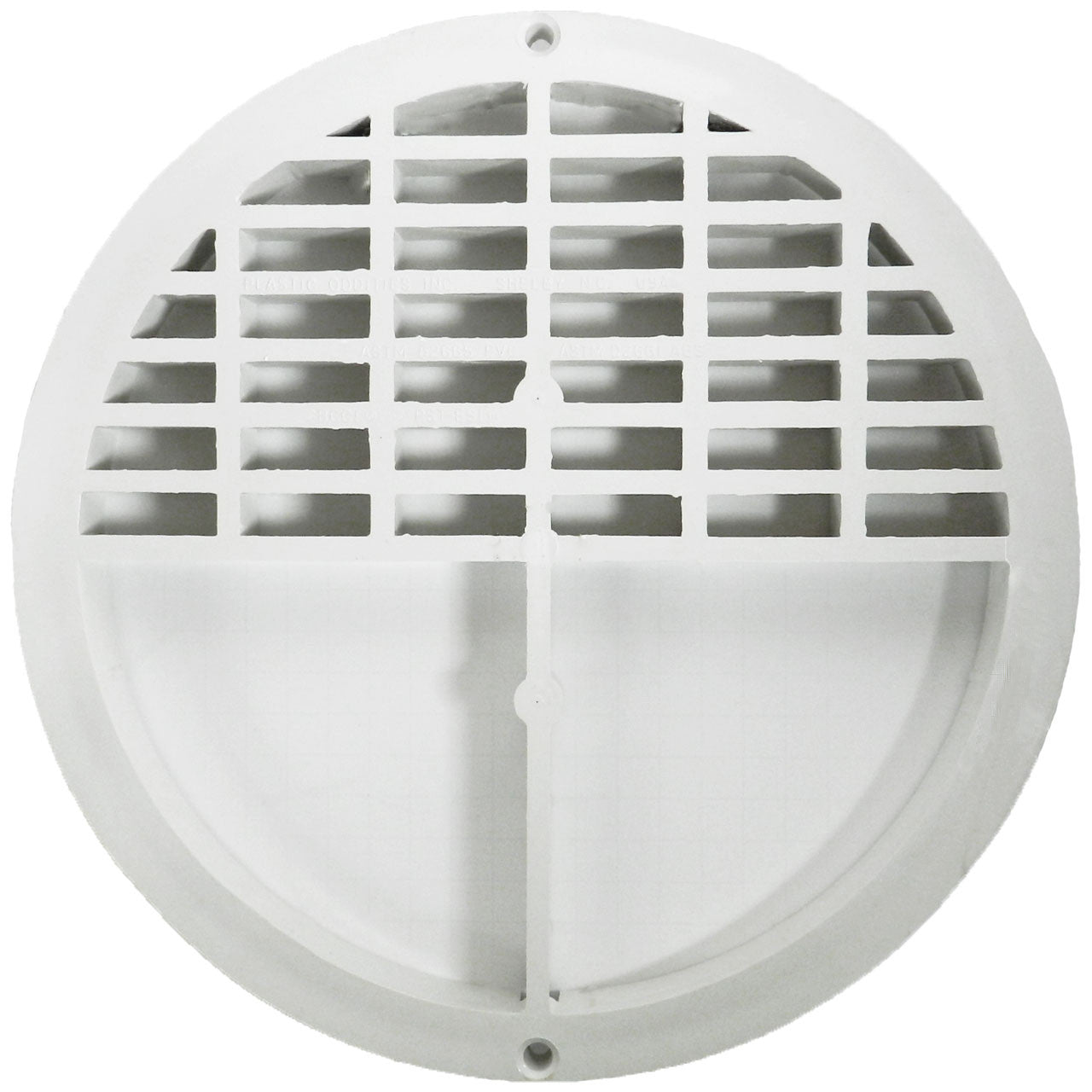 Plastic Half Grate for Deep Sump Floor Drain (PDSG50-080434417100)