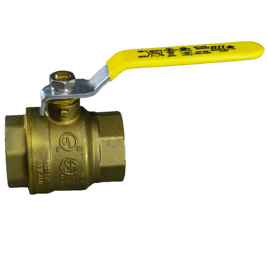 Full Port Brass Ball Valve FPT - Lead Free