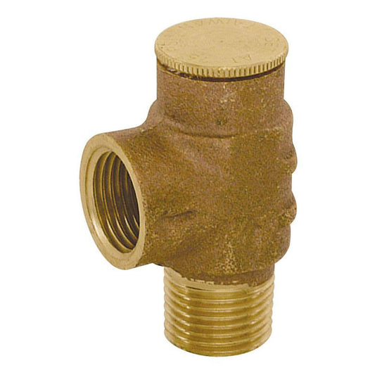 Pre-Set PSI Brass Relief Valve