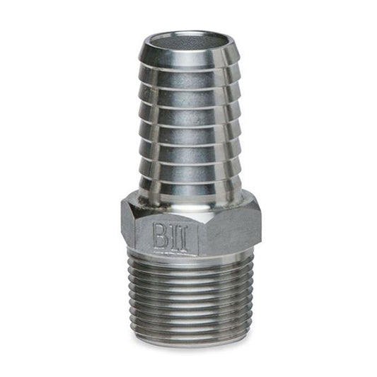 Zinc Plated Galvanized Male Adapter - MPT x Insert