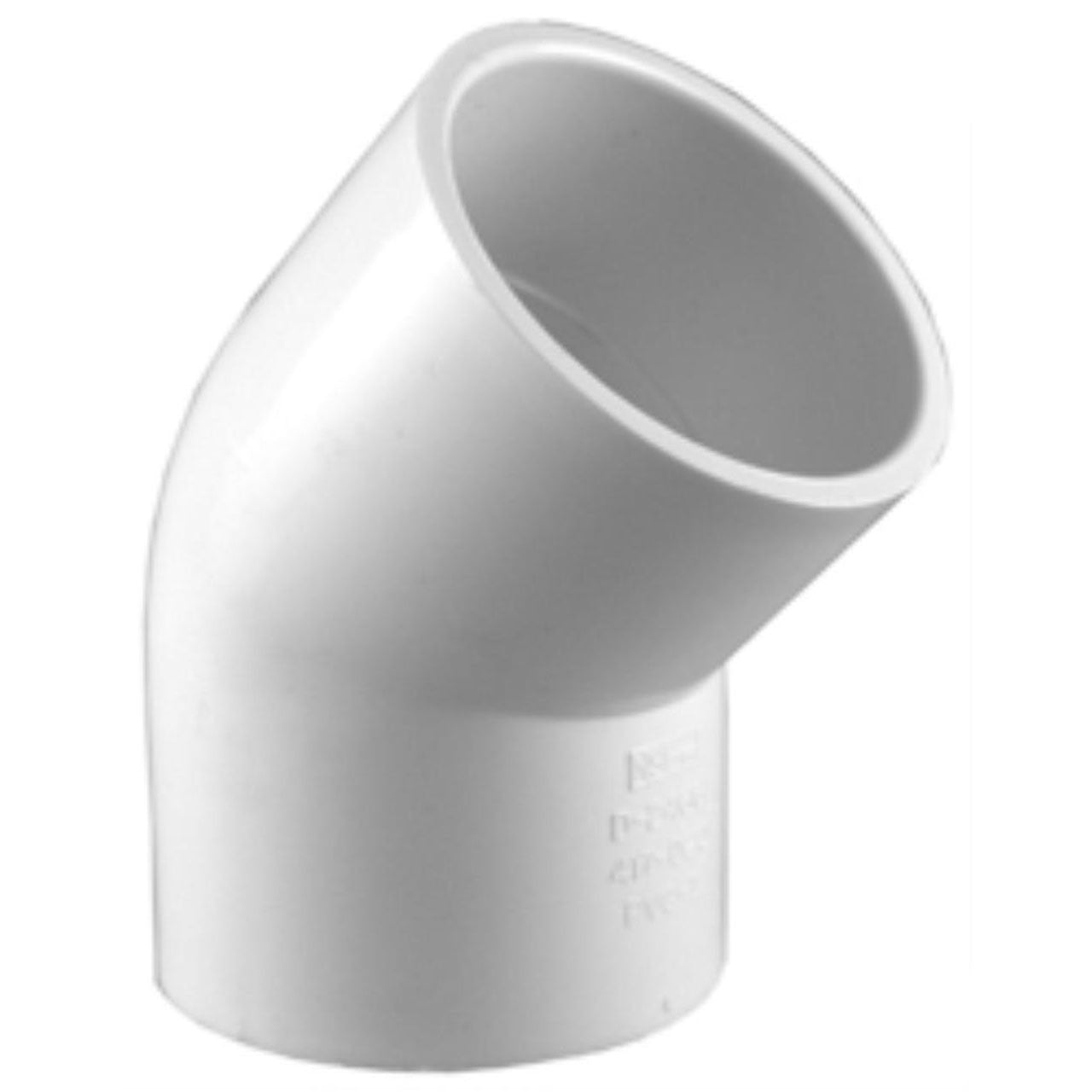 6" PVC Sch40 45 Degree Elbow (Slip x Slip)