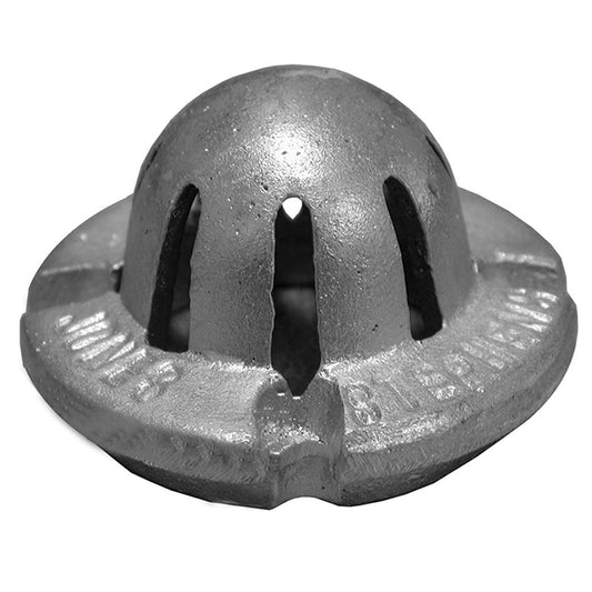 Aluminum Dome Strainer - 4"