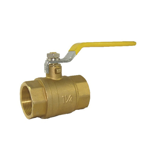 Ball Valve - Full Port Brass  (Threaded) Lead Free