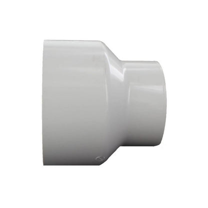 6" x 4" PVC DWV Increaser Reducer Coupling (Hub x Hub)