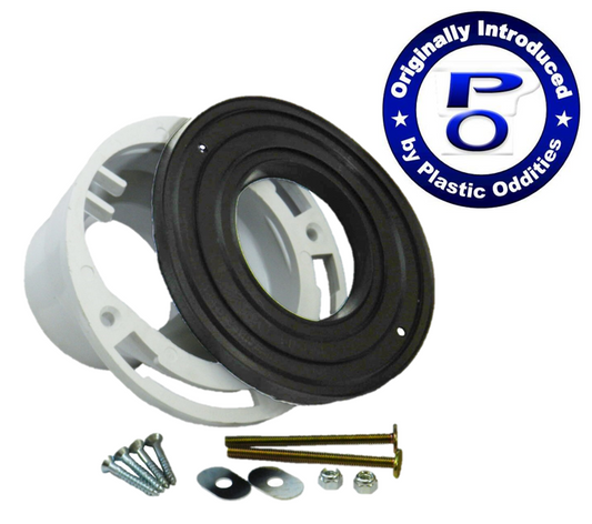 3"x4" Offset Closet Flange Kit